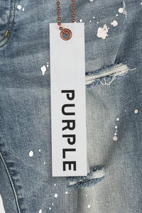 Purple - P001 Light Indigo Paint Jeans (LIP) - Clique Apparel