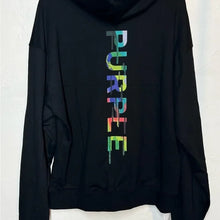 Load image into Gallery viewer, Purple- rainbow hoodie - Clique Apparel