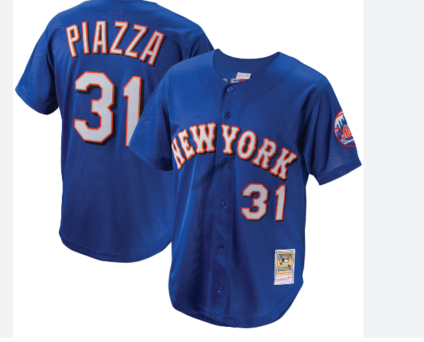 Mitchell and Ness - New York Plazza Shirt -  Blue - Clique Apparel