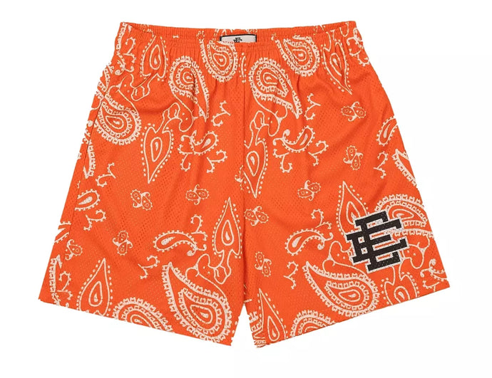 EE Shorts - Paisley Orange - Clique Apparel