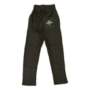 Vertabrae - Sweatpants - Black/Green - Clique Apparel
