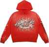HS- Hellstar Record Red Hoodie - Clique Apparel