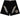 EE Shorts - Black G. Thunderbolt - Clique Apparel