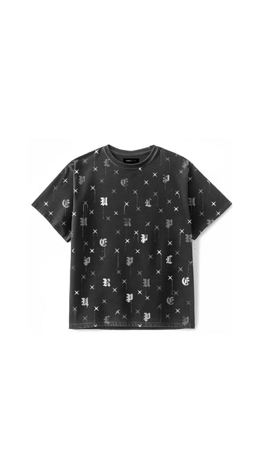 Purple - Jersey Tee 'Black'