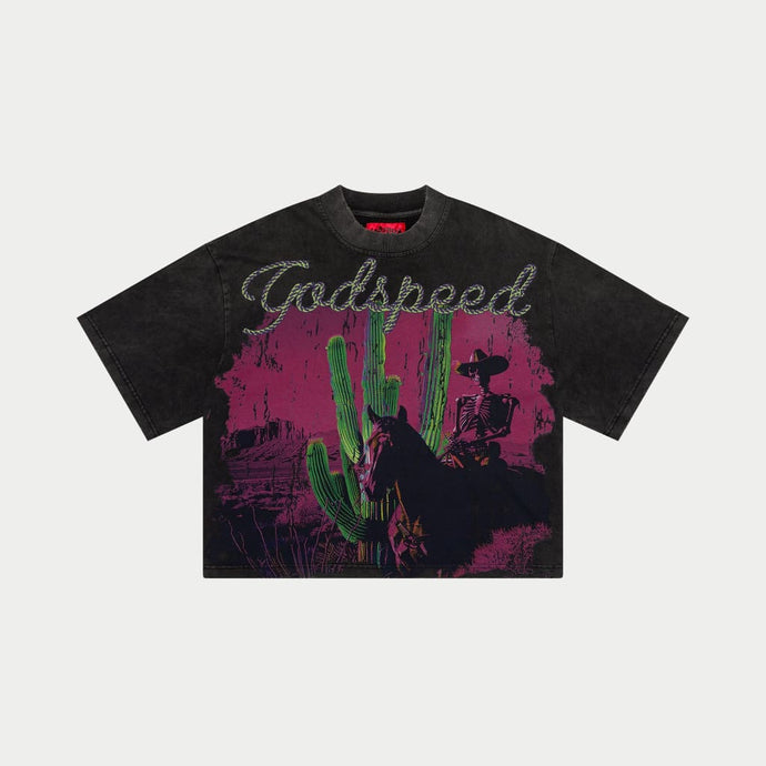 Godspeed - Cactus T-Shirt - Grey - Clique Apparel