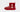 Ugg - Kids Classic Clear Mini II (Samba Red) - Clique Apparel