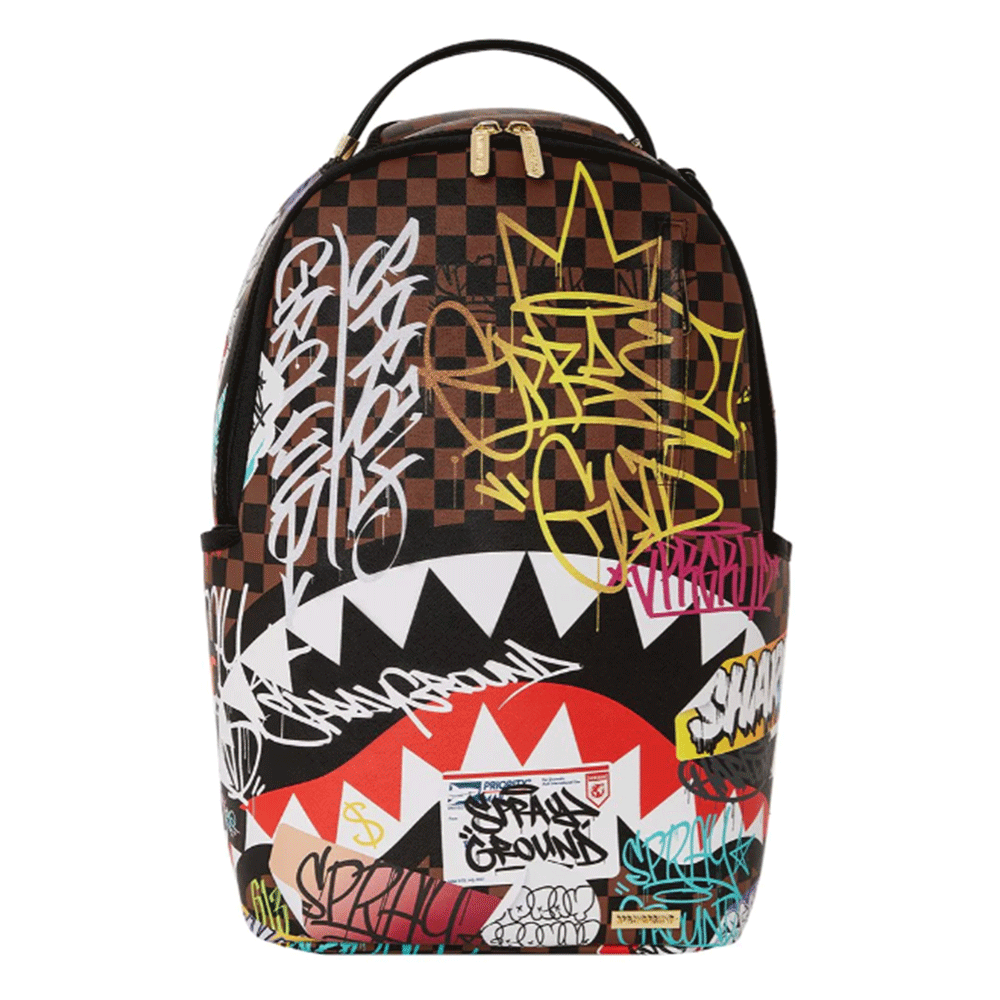 Sprayground - Tagged Up Sharks in Paris - Clique Apparel