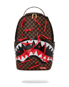 Sprayground - Real 3D Ninja Stars Smashed Backpack (Dlxv) - Clique Apparel