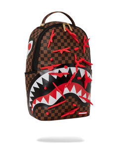 Sprayground - Real 3D Ninja Stars Smashed Backpack (Dlxv) - Clique Apparel