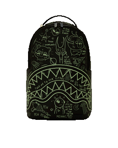 Sprayground - Glow the Space Backpack (Glow in the Dark Effect) - Clique Apparel