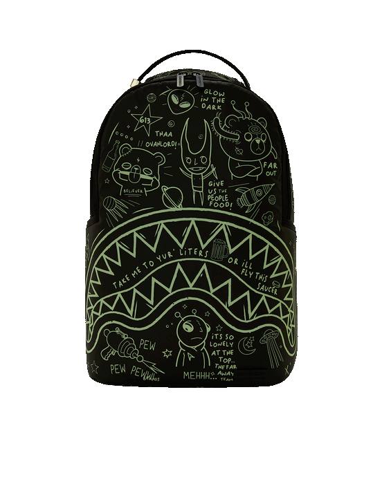 Sprayground - Glow the Space Backpack (Glow in the Dark Effect) - Clique Apparel