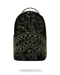 Sprayground - Glow the Space Backpack (Glow in the Dark Effect) - Clique Apparel