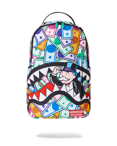 Sprayground - Monopoly Wall Street Backpack - Clique Apparel