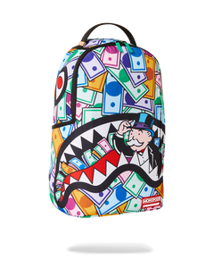 Sprayground - Monopoly Wall Street Backpack - Clique Apparel