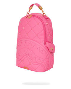 Sprayground - Pretty Pink Quilted Backpack - Clique Apparel