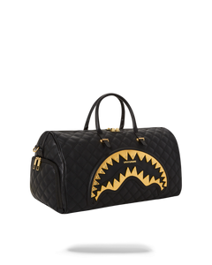 Sprayground -  Black Mamba Quilted Emperor 24K Geneva Duffle - Clique Apparel