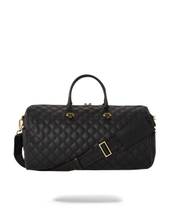 Sprayground -  Black Mamba Quilted Emperor 24K Geneva Duffle - Clique Apparel