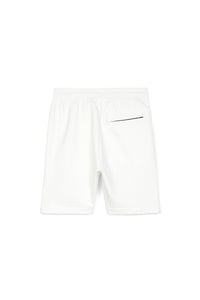 P413 Relaxed Fit Short - French Terry Wordmark Coconut Milk - Clique Apparel