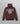 Paper plane -Collegiate Spectrum Half Zip Drop Shoulder Hoodie - Coffee - Clique Apparel