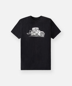 Paper Planes - Skylark Records Tee - Black - Clique Apparel