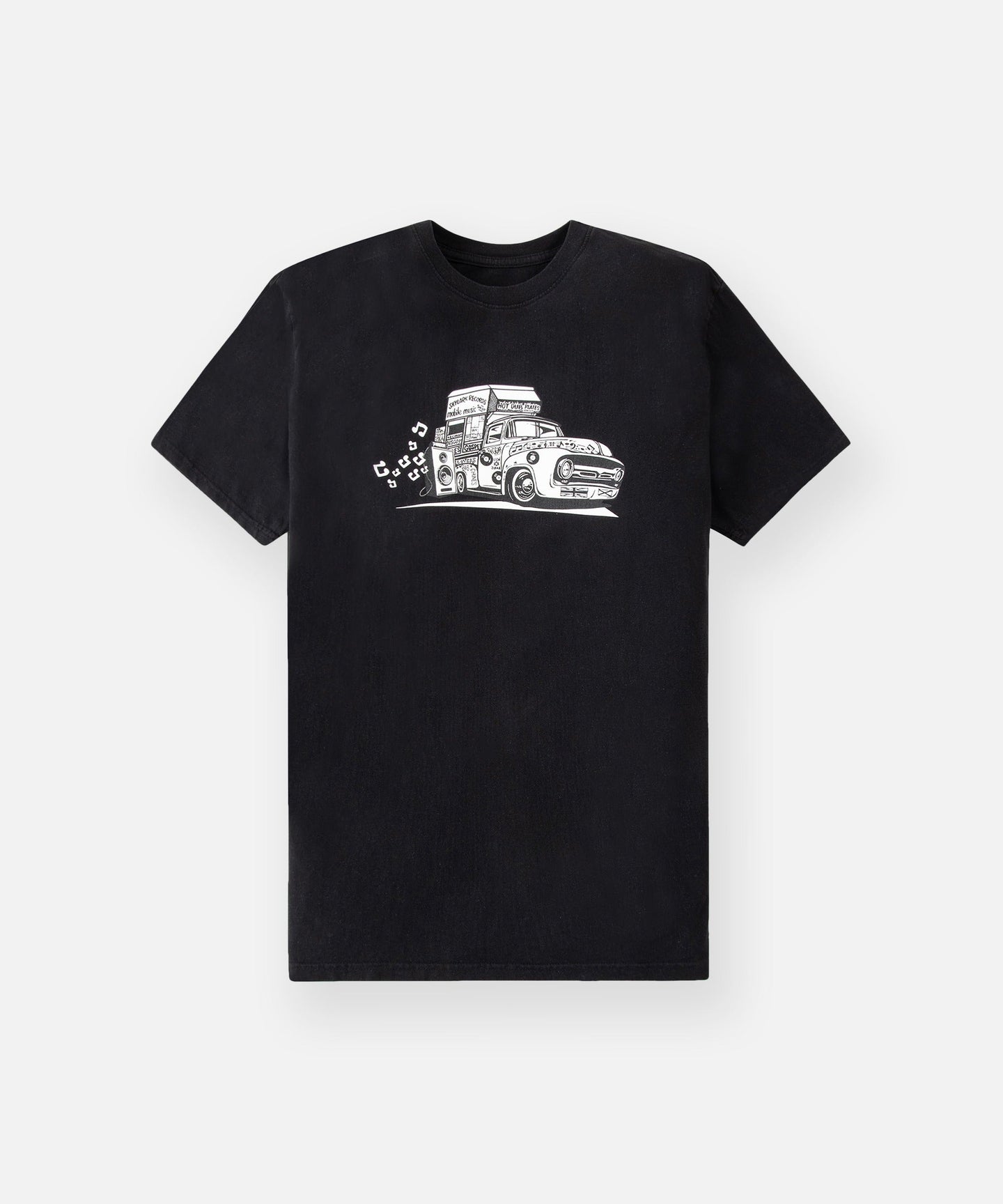 Paper Planes - Skylark Records Tee - Black - Clique Apparel