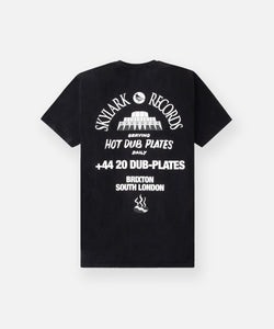Paper Planes - Skylark Records Tee - Black - Clique Apparel