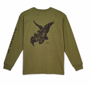 PURPLE BRAND - JERSEY MILITARY BIRDS - Clique Apparel