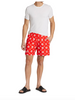 PURPLE BRAND RED MONOGRAM SWIM SHORTS *FREE SHIPPING - Clique Apparel