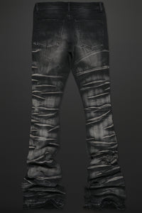 Rockstar - Sniper Super Stacked Flare Jean - Clique Apparel