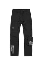 Load image into Gallery viewer, Smoke Rise - Windbreaker Joggers - Black - Clique Apparel