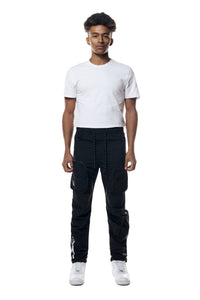 Smoke Rise - Windbreaker Joggers - Black - Clique Apparel