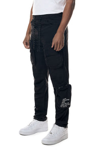 Smoke Rise - Windbreaker Joggers - Black - Clique Apparel