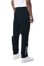 Load image into Gallery viewer, Smoke Rise - Windbreaker Joggers - Black - Clique Apparel