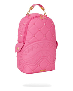 Sprayground - Pretty Pink Quilted Backpack - Clique Apparel
