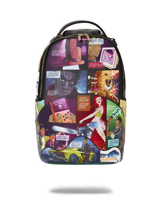 SPRAYGROUND - SOULJA BOY COMIC BACKPACK - Clique Apparel