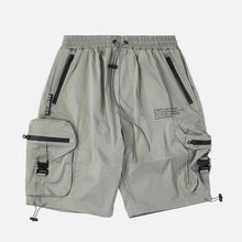 Load image into Gallery viewer, COMBAT NYLON SHORT GREY/BLACK - Clique Apparel